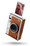كاميرا فوجي فيلم INSTAX MINI EVO باللون البني