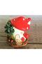 3D 5.5cm Smurfs Mushroom House Tree Flower Silicone Mold K-145, Fragrant Stone Soap Plaster Candle Mold - 6