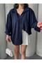 Women's Flory Ayrobin Oversize Single Pocket Shirt - 4