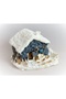 3.8cm Miniature Stone Knitted House Silicone Mold K-146, Scented Stone Soap Gypsum Candle Mold - 5