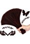 25Pcs Brown Chenille, Educational Chenille Set, Feather Wire, 30 Cm, Plush Wire - 4