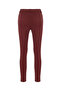 Men's Burgundy Skinny Fit Jean Trousers - 5