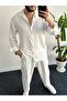 Aerobin Loose Fit Long Sleeve Textured Oversize Men's Shirt - 3