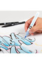 Brush Pen Aqua Color Basic2 12 Buc/set - 3