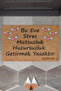 This House Can'T Stress Decorative Multi-Purpose Interior and Exterior Door Mat