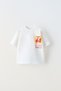 Boys' Ciao Amico Printed T-Shirt and Striped Shorts Set - Summer Casual Outfit - 2
