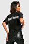 Angel Numbers Printed Oversize T-shirt - 4