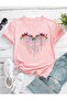 Colorful Draped Heart Printed Children's T-shirt