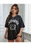 California Printed Oversize Unisex T-shirt - 5
