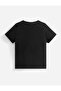 Interplanetary Flying Astronaut Printed Crew Neck Oversize Children's T-shirt - 2