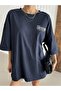 Large Size Light Off Limited Time Printed Oversize T-shirt - 3