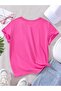 Unisex Large Size Kittens Printed Oversize T-shirt - 2