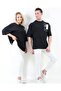 Signature And Flower Printed Oversize Cotton Unisex T-shirt - 5