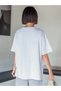The Sunshine Printed Crew Neck Oversize Unisex T-shirt - 5