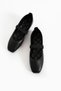 Women's Ballerinas Black Strappy Lightweight Comfortable Stylish Work Office Casual Shoes - 4