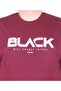 Men's Big Size Crew Neck T-Shirt Black 25176 Murdum - 2