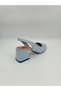 Women's High Heels Light Blue Leather - 3