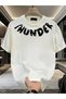 Unisex Hunder Printed 100% Cotton Premium Fabric T-Shirt
