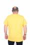 Men's Plus Size Crew Neck T-Shirt Sport 25162 Yellow - 3