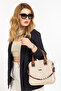 Atabey Bag Three Compartment Hand & Shoulder Bag with Chain Accessories - 2