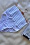 White Recovery Shaper Slip Corset Panties Bikini Cotton - 3