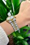Steel Luxury Women's Watch Water Resistant-Burnout Color Does Not Throw - 6