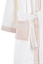 Joy of Colors Organic Cotton Muslin Detailed Children's Bathrobe Beige - 5
