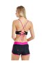 Women's Bikini Bottom 10158 - Fuchsia Black - 4