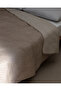 Odette King Size Printed Bedspread - Beige - 2
