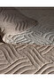 Odette King Size Printed Bedspread - Beige - 6