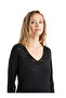 Women's Black Nightgown 51602 - 3
