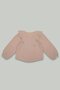 Muslin Ruffled Long Sleeve Salmon Girl's Shirt - 4