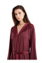 Women's Dressing Gown 51603 - Claret Red - 5