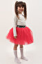 Red Girl's Tutu Skirt - 3