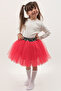 Red Girl's Tutu Skirt - 2