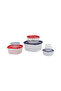 Square Plastic Food Storage Container RF12485 Pack of 7 Containers - 4