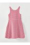 Lcw Kids Crew Neck Plaid Girls Dress (W2)
