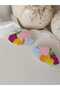 '' Coral Reef'' Ocean Theme Handmade Polymer Clay Earrings Steel Earrings Apparats - 4