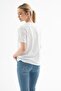Printed 100% Cotton T-Shirt White - 5
