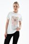 Printed 100% Cotton T-Shirt White