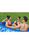 Pool Bohemian Blue 168x53cm | Inflatable Pool | Family Pool Perfect for Summer - 4