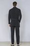 Men's Navy Blue Groom Knitwear Pajama Set 5-Piece Dowry Set - 2