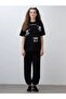 Girl's Oversize T-Shirt with Bow Detail - 5