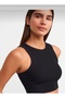 Cotton Corded Tank Top Crop - 2
