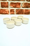 Mini Porcelain Honey-Jam Bowl- Sos Bowl-Joker Bowl 6 Pieces -5.5 cm