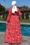 Serra Dress Red - 7
