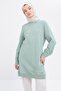 Defne-Front Lycra Sweat with Embroidery Detail