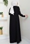 Plus Size Tulip Stones Mother Dress Black Hm2692 - 5