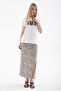 Printed 100% Cotton T-Shirt White - 2