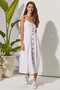 Strappy Coco Buttoned Dress
